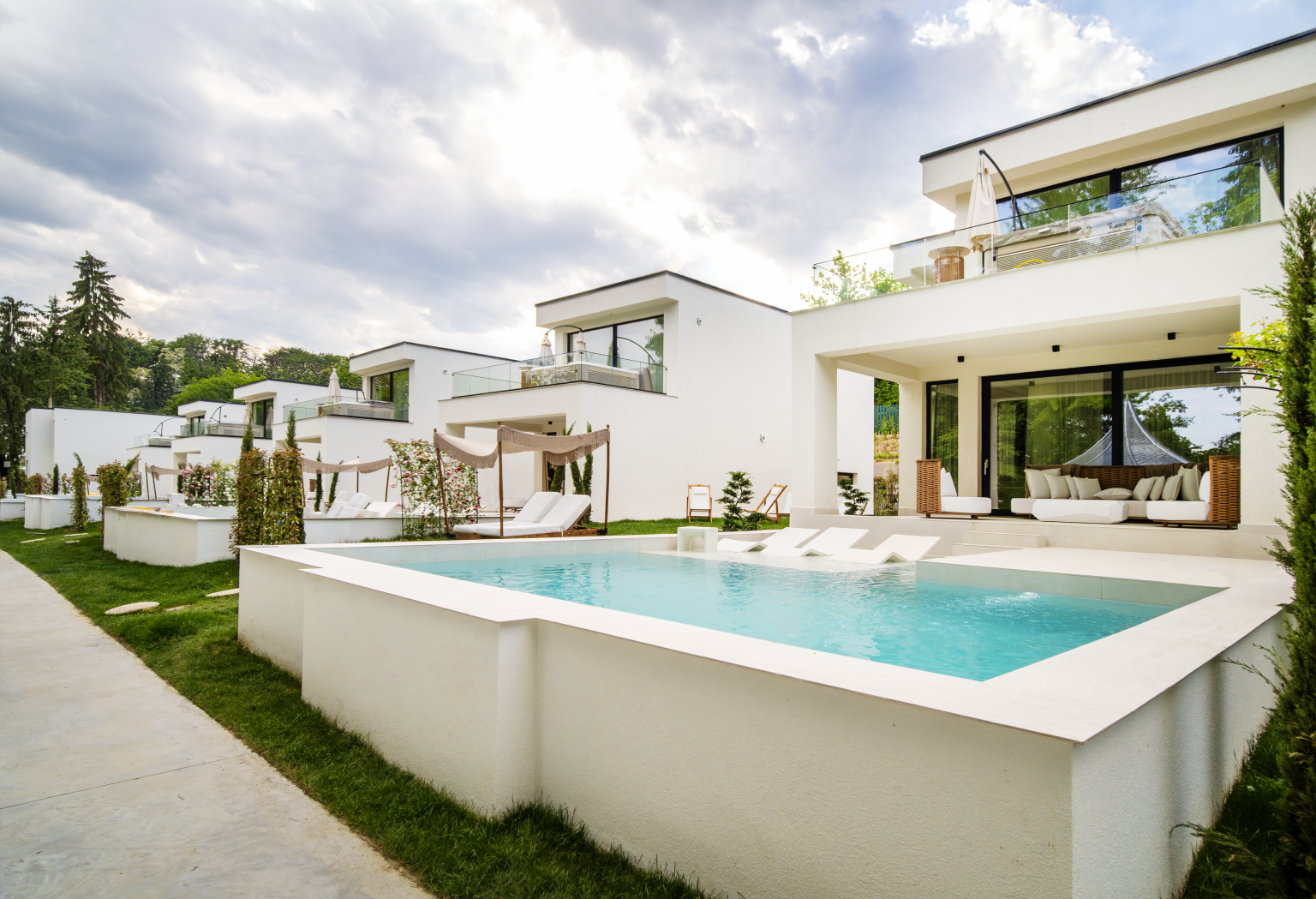 Vilă Park Villas cu piscină privată